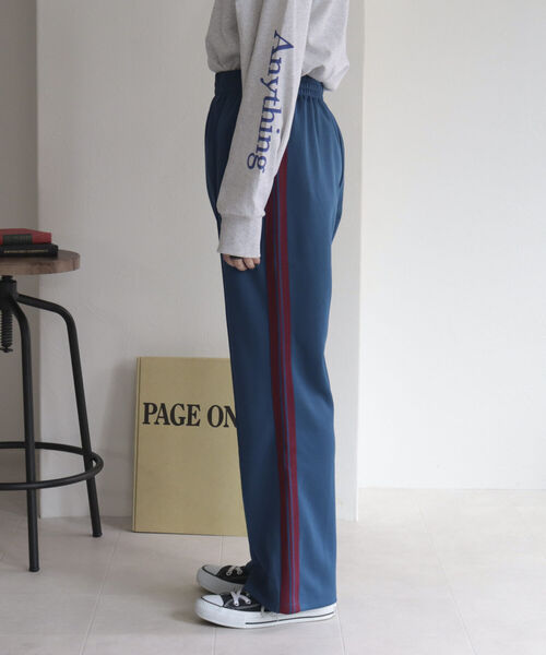 fredy emue（フレディエミュ）の「【RUSSELL ATHLETIC/ラッセル アスレチック】CLASSIC JERSEY TRACK PANTS（その他パンツ・レディース・ブラック/ブラウン/ブルー・L）」の16枚目の写真