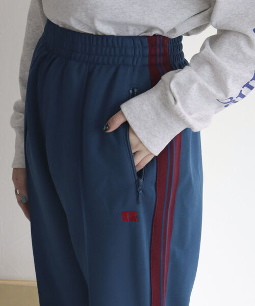 fredy emue（フレディエミュ）の「【RUSSELL ATHLETIC/ラッセル アスレチック】CLASSIC JERSEY TRACK PANTS（その他パンツ・レディース・ブラック/ブラウン/ブルー・L）」の20枚目の写真