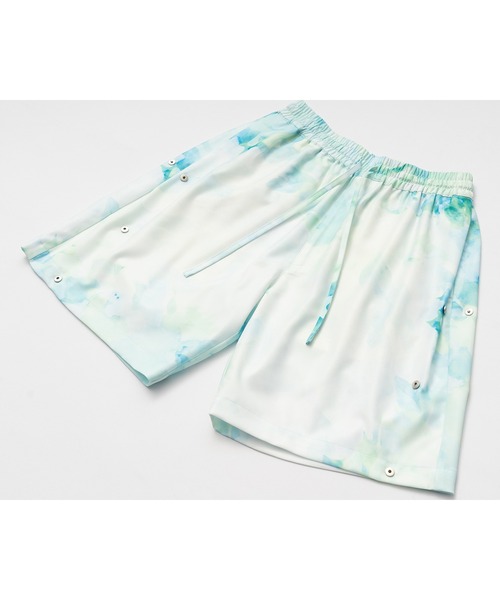 Wizzard（ウィザード）の「Wizzard ウィザード / CHANGING SILHOUETTE PRINT SHORT PANTS 総柄グラフィックプリントショートパンツ（その他パンツ・メンズ・ナチュラル/レッド/ブルー・1/2/3/0）」の5枚目の写真