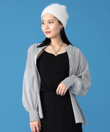 BeAMS DOT | 【WEB限定】BeAMS DOT / バンドカラービッグシャツ(シャツ/ブラウス)