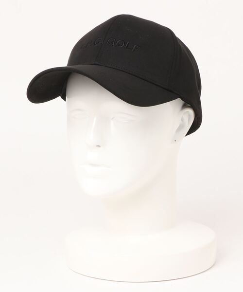 A.P.C. GOLF（アー・ペー・セー ゴルフ）の「ボールキャップ（キャップ・レディース・ブラック/ブラウン系その他・ONESIZE）」の2枚目の写真