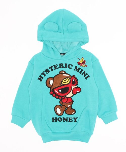 HYSTERIC MINI（ヒステリックミニ）の「HONEY TEDDY 耳付きフード
