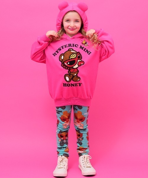 【新品】HYSTERIC MINI テディ フード付きロンパース 80cm 新品】HYSTERIC MINI テディ フード付きロンパース 80cm-日本ストア