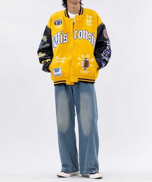 セール】【13】メルトン刺繍 スタジャン（スタジャン）｜JOHN'S CLOSET