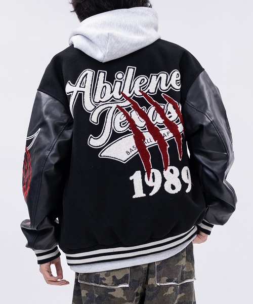 セール】【13】メルトン刺繍 スタジャン（スタジャン）｜JOHN'S CLOSET