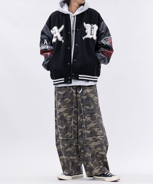 セール】【13】メルトン刺繍 スタジャン（スタジャン）｜JOHN'S CLOSET