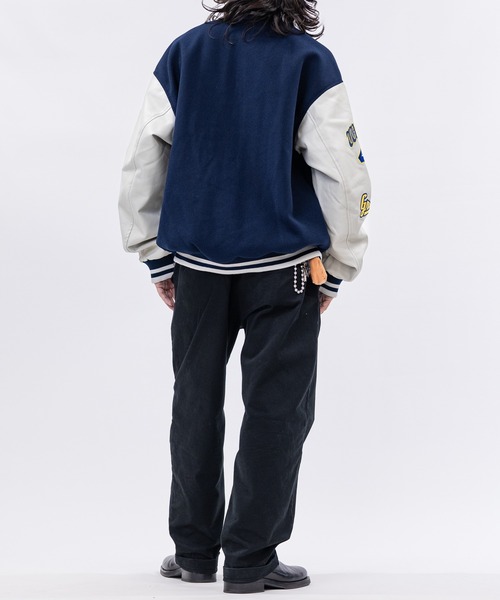 セール】【13】メルトン刺繍 スタジャン（スタジャン）｜JOHN'S CLOSET