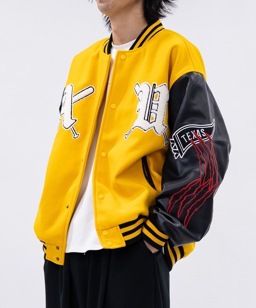 13】メルトン刺繍 スタジャン（スタジャン）｜JOHN'S CLOSET（ジョンズ