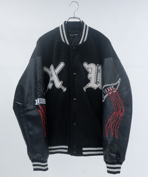 セール】【13】メルトン刺繍 スタジャン（スタジャン）｜JOHN'S CLOSET