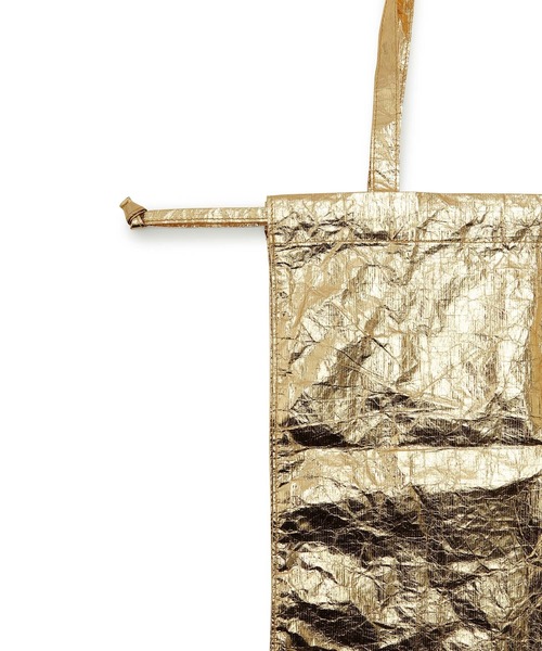 ADAM ET ROPE'(アダムエロペ)の「【A4対応】メタリックパッカブルトート(エコバッグ/サブバッグ・レディース・シルバー/ゴールド・FREE)」の10枚目の写真