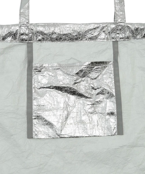 ADAM ET ROPE'(アダムエロペ)の「【A4対応】メタリックパッカブルトート(エコバッグ/サブバッグ・レディース・シルバー/ゴールド・FREE)」の20枚目の写真