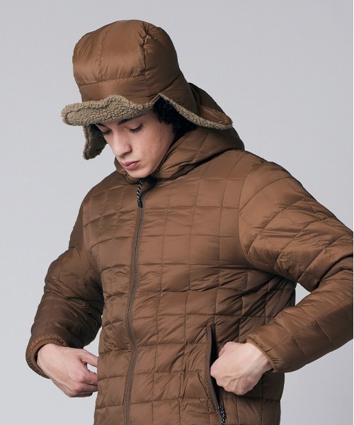 TAION（タイオン）の「【TAION】タイオン MOUNTAIN REBARSIBLE DOWN×BOA WARM CAP（キャップ・メンズ・ブラウン系その他/ネイビー系/オリーブ系/オレンジ系その他/ブラック系その他・ONE SIZE）」の3枚目の写真