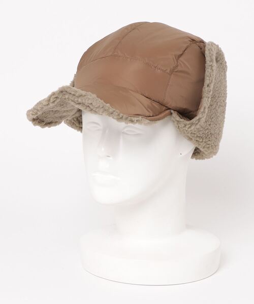 TAION（タイオン）の「【TAION】タイオン MOUNTAIN REBARSIBLE DOWN×BOA WARM CAP（キャップ・メンズ・ブラウン系その他/ネイビー系/オリーブ系/オレンジ系その他/ブラック系その他・ONE SIZE）」の9枚目の写真