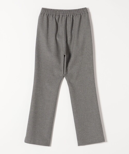 SHIPS any（シップス エニィ）の「SHIPS any:〈ウォッシャブル〉ピンタック セミフレア イージー チェック フルレングス パンツ◇（その他パンツ・レディース・チャコールグレー・36/38）」の4枚目の写真