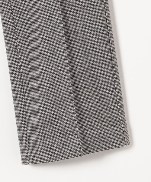 SHIPS any（シップス エニィ）の「SHIPS any:〈ウォッシャブル〉ピンタック セミフレア イージー チェック フルレングス パンツ◇（その他パンツ・レディース・チャコールグレー・36/38）」の7枚目の写真