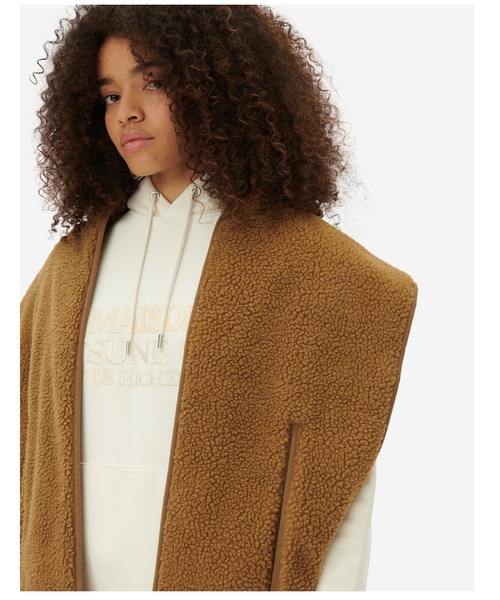 MAISON KITSUNÉ キャメル マフラー MAISON KITSUNÉ キャメル マフラー（楽天市場】【SALE】メゾン
