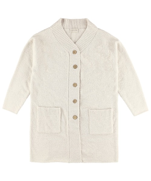セール】Cozy Knit Long Cardigan Ivory /コージーニットロング