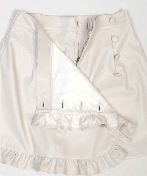 MILK（ミルク）の「wrap レザーキュロット（その他パンツ・レディース・A/B・FREE）」の7枚目の写真