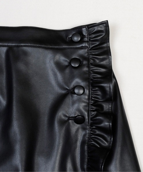 MILK（ミルク）の「wrap レザーキュロット（その他パンツ・レディース・A/B・FREE）」の8枚目の写真