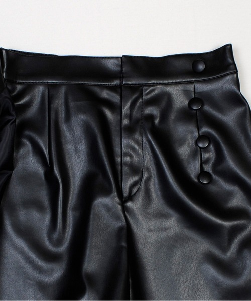 MILK（ミルク）の「wrap レザーキュロット（その他パンツ・レディース・A/B・FREE）」の9枚目の写真