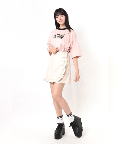 MILK（ミルク）の「wrap レザーキュロット（その他パンツ・レディース・A/B・FREE）」の11枚目の写真