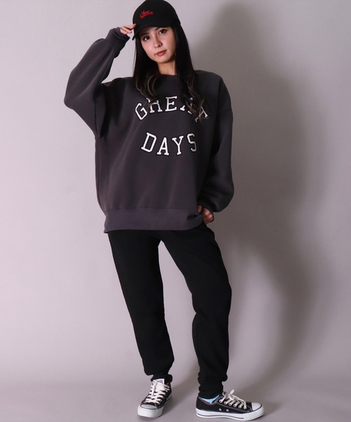 BAYBLO（ベイブロ）の「(DV)【ユニセックス】イージーウエスト スウェットパンツ（スウェットパンツ・メンズ・ベージュ/ネイビー/ダークグレー/ブラック/杢グレー/チャコールグレー/グレイッシュベージュ・LARGE/MEDIUM/X-LARGE）」の8枚目の写真