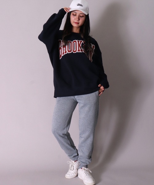 BAYBLO（ベイブロ）の「(DV)【ユニセックス】イージーウエスト スウェットパンツ（スウェットパンツ・メンズ・ベージュ/ネイビー/ダークグレー/ブラック/杢グレー/チャコールグレー/グレイッシュベージュ・LARGE/MEDIUM/X-LARGE）」の12枚目の写真