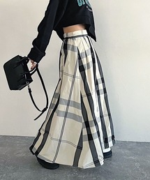 PAGEBOY | BIGチェックフレアスカート(スカート)
