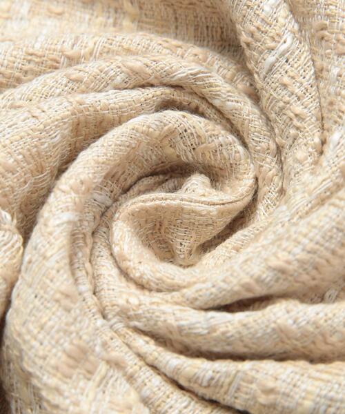 coen（コーエン）の「サマーツイードプルオーバーVネックジレ（ベスト・レディース・ベージュ/ブラック・L/M）」の18枚目の写真