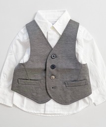 ARCH & LINE（アーチアンドライン）の「ストレッチジャージー ベスト HIGH GAUGE JERSEY BASIC VEST（スーツベスト・キッズ）」