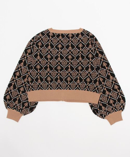 カーディガン ボレロ axes femme POETIQUE（アクシーズファムポエティック）の「カギ