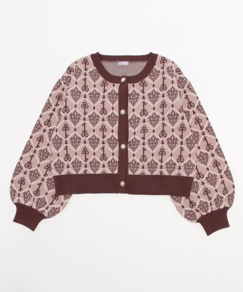 カーディガン ボレロ axes femme POETIQUE（アクシーズファムポエティック）の「カギ