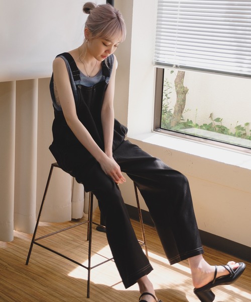 WHIMSIC(ウィムジック)の「【UNISEX/サイズ展開あり/WEB限定】U.S.N デッキパンツ(サロペット/オーバーオール・メンズ・ブラック・1/2)」の20枚目の写真