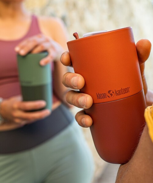 Klean Kanteen（クリーンカンティーン）の「klean kanteen / Rise collection ライズ タンブラー 16oz（473ml）（グラス/マグカップ/タンブラー・レディース・オフホワイト/ブルー/レッド/グリーン/その他/ブラック・ONE SIZE）」の5枚目の写真