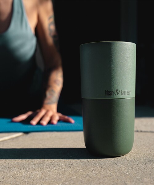 Klean Kanteen（クリーンカンティーン）の「klean kanteen / Rise collection ライズ タンブラー 16oz（473ml）（グラス/マグカップ/タンブラー・レディース・オフホワイト/ブルー/レッド/グリーン/その他/ブラック・ONE SIZE）」の4枚目の写真