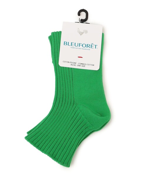SHIPS（シップス）の「BLEUFORET:カラー リブ ソックス（ソックス/靴下・レディース・グリーン/ピンク/ラベンダー/ライトグリーン・ONE SIZE）」の2枚目の写真