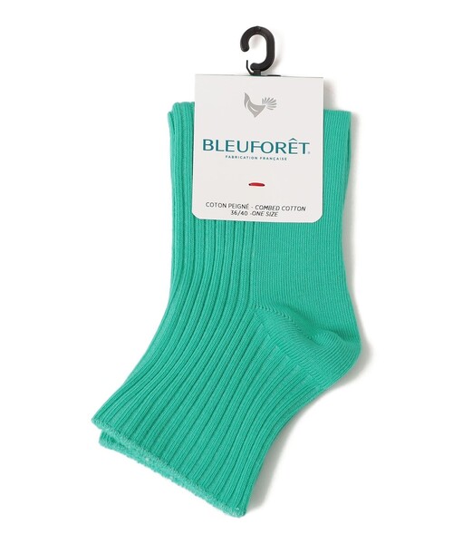 SHIPS（シップス）の「BLEUFORET:カラー リブ ソックス（ソックス/靴下・レディース・グリーン/ピンク/ラベンダー/ライトグリーン・ONE SIZE）」の3枚目の写真
