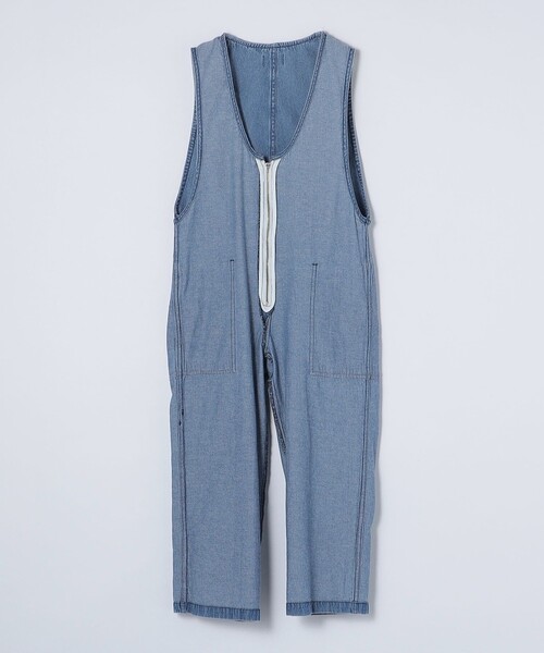SHIPS any（シップス エニィ）の「ARCH&LINE: ライト デニム サロペット<KIDS>（サロペット/オーバーオール・キッズ・ライトブルー/ブルー・M(125-135)/L(140-150)）」の14枚目の写真