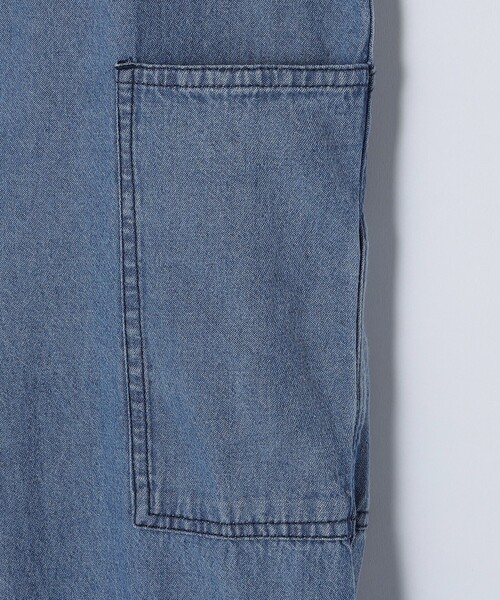 SHIPS any（シップス エニィ）の「ARCH&LINE: ライト デニム サロペット<KIDS>（サロペット/オーバーオール・キッズ・ライトブルー/ブルー・M(125-135)/L(140-150)）」の18枚目の写真