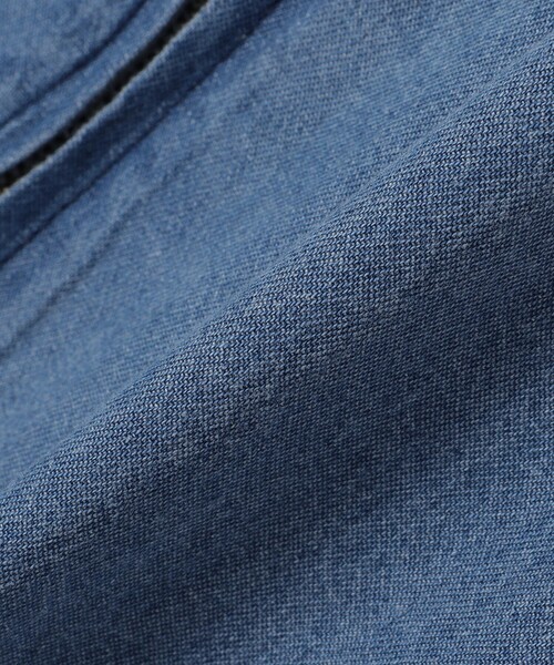 SHIPS any（シップス エニィ）の「ARCH&LINE: ライト デニム サロペット<KIDS>（サロペット/オーバーオール・キッズ・ライトブルー/ブルー・M(125-135)/L(140-150)）」の20枚目の写真