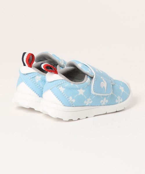 le coq sportif（ルコックスポルティフ）の「le coq sportif ルコックスポルティフ LCS MONTPELLIER 6 ART F ベビーシューズ(LCSモンペリエ6ARTF)（スニーカー・キッズ・パープル/ブルー・13.0cm/15.5cm/17.0cm/13.5cm/15.0cm/17.5cm/14.5cm/16.0cm/14.0cm/16.5cm/18.0cm）」の4枚目の写真