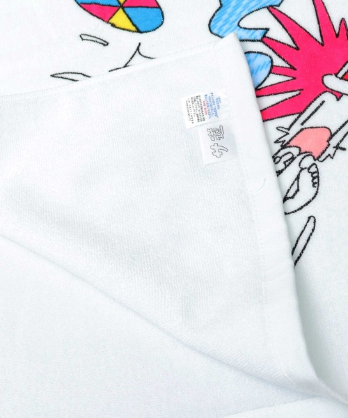 A.M.S.（エーエムエス）の「サ道 日本製 今治産 ”ととのったーっ” 刺繍入り バスタオル（タオル・メンズ・ホワイト・FREE）」の5枚目の写真