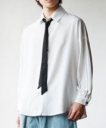 ストレッチネクタイ付ボウタイシャツ 秋服