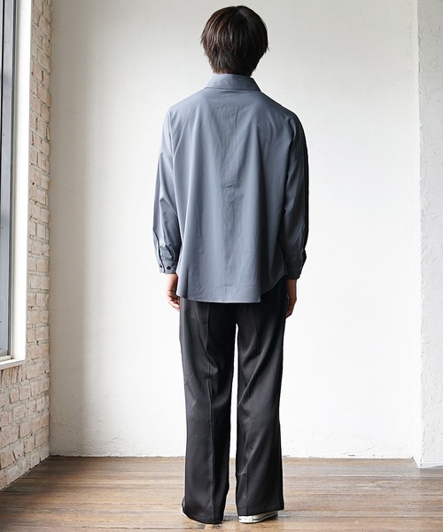 ストレッチネクタイ付ボウタイシャツ 秋服 （シャツ/ブラウス