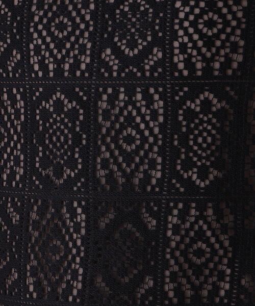 tk.TAKEO KIKUCHI（ティーケータケオキクチ）の「◆スクエアレースTブラウス（Tシャツ/カットソー・メンズ・ブラック/オフホワイト・02/03）」の15枚目の写真