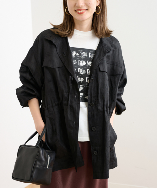 FRAMeWORK（フレームワーク）の「ラミースタンドブルゾン（その他