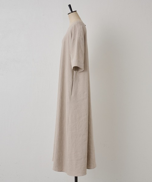 BEARDSLEY(ビアズリー)の「《ビアズリー》リネンワンピース(ワンピース・レディース・ベージュ/ブラック・S/M)」の13枚目の写真