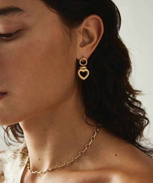 Laura Lombardi(ローラロンバルディ)の「DOLCE EARRINGS(ピアス(両耳用)・レディース・ゴールド・ONE SIZE)」の14枚目の写真