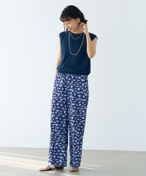 IENA（イエナ）の「Petites fleursドロストイージーパンツ（その他
