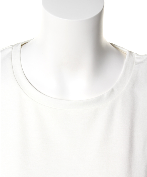 AZUL by moussy（アズールバイマウジー）の「Aラインフレアタンク（タンクトップ・レディース・トップグレー/ブラック系その他/オフホワイト/ブラック・SMALL/MEDIUM）」の7枚目の写真